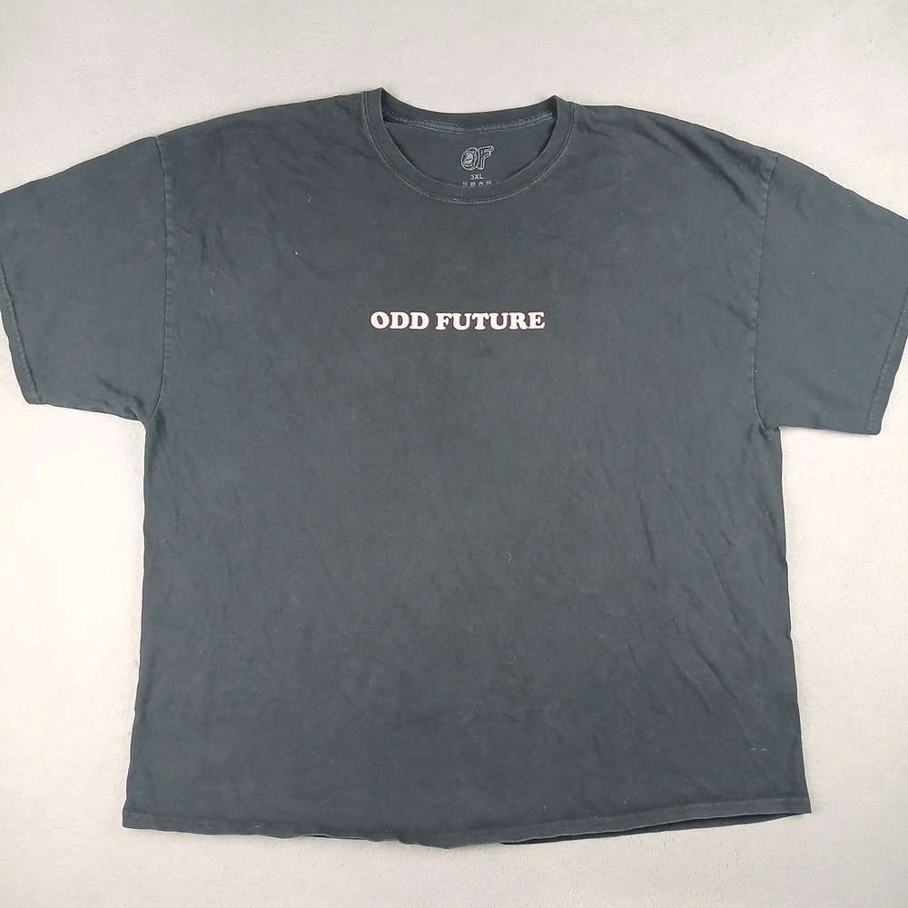 Odd Future Santa Cruz T-Shirt Mens 3XL Screaming Hand Donut Graphic Black Tee